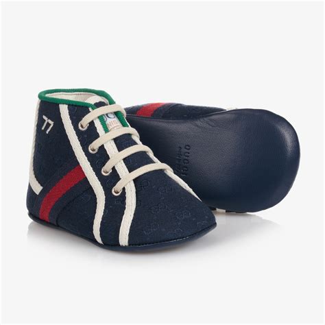 tenis gucci para bebe|Zapatilla Gucci Tennis 1977 para bebé en denim azul .